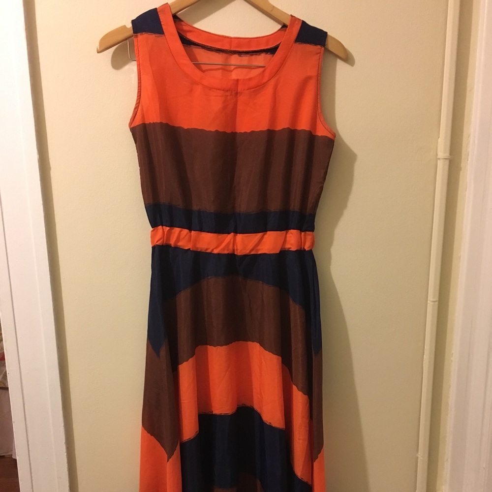 Colorful maxi dress